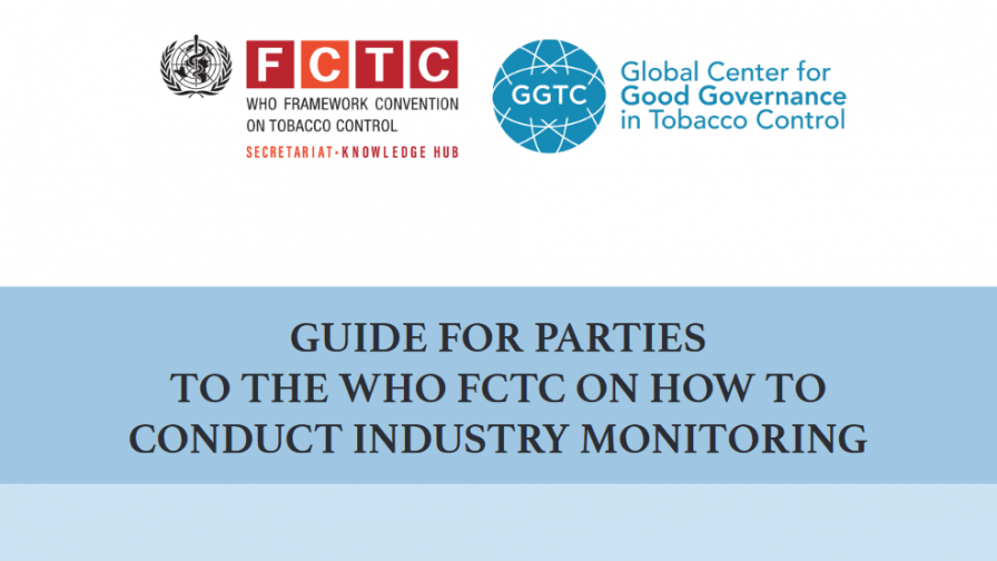 WHO FCTC Guide on How to Conduct Industry Monitoring The